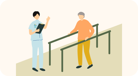 通所リハビリテーションに通う