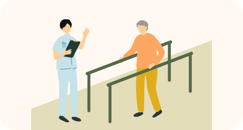 通所リハビリテーションに通う