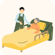 寒くて体調を崩しやすい時だけ入所する